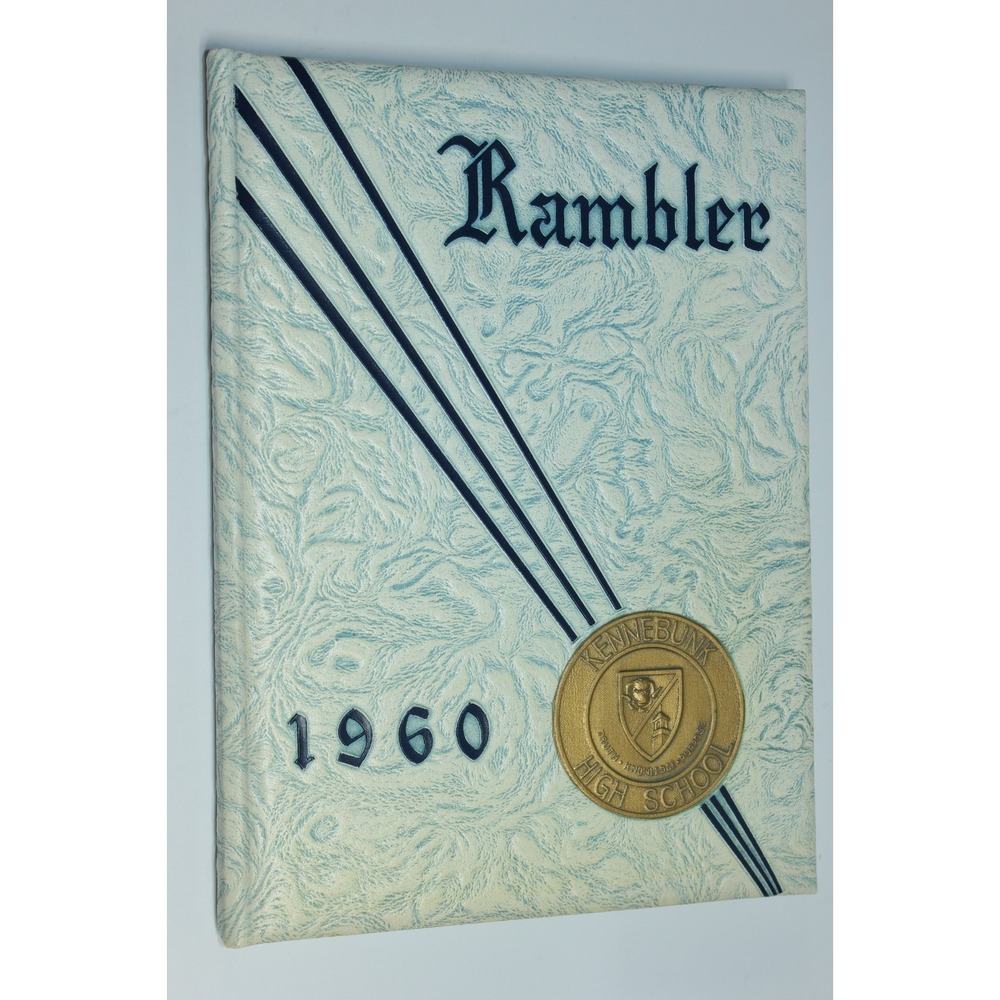 1960 Kennebunk High School Yearbook Annual Kennebunk Maine ME - Rambler 60